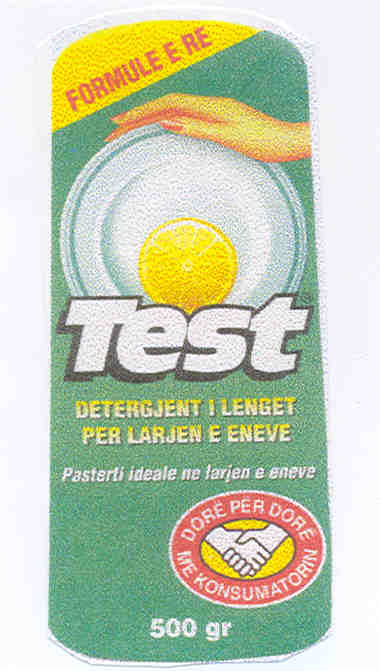 Paraqitja e markës TEST