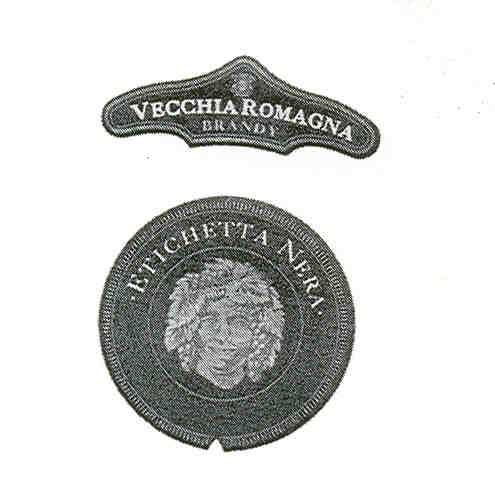 Paraqitja e markës VECCHIA ROMAGNA BRANDY ETICHETTA NERA