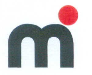 Paraqitja e markës M WITH RED DOT