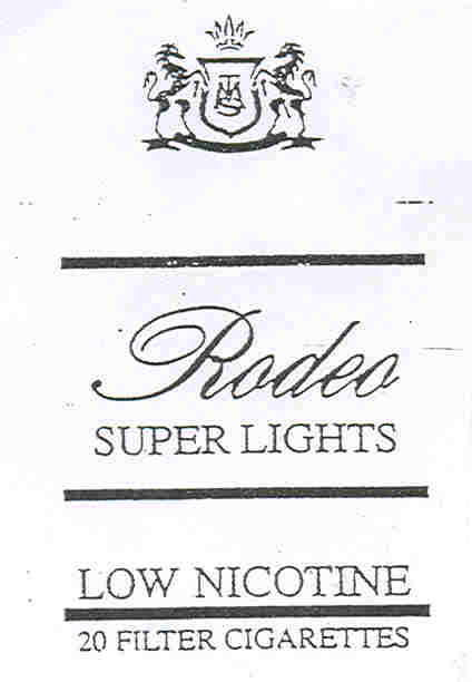 Paraqitja e markës RODEO SUPER LIGHTS