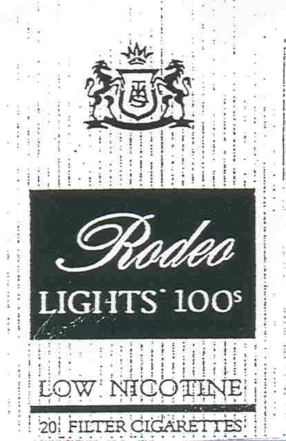 Paraqitja e markës RODEO LIGHTS` 100s