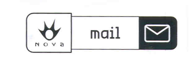 Paraqitja e markës NOVA MAIL zarf