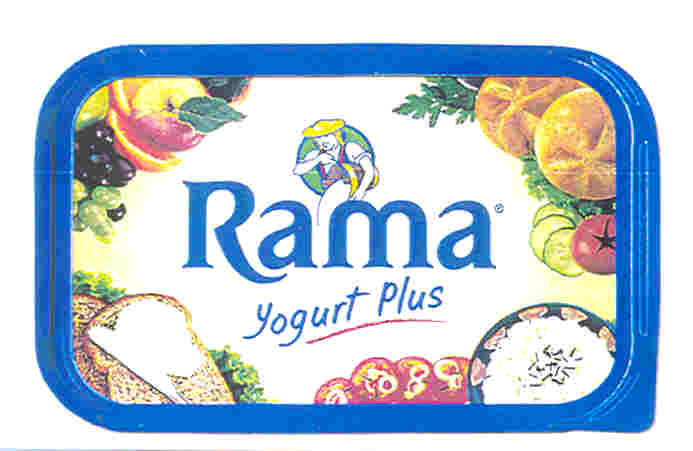 Paraqitja e markës RAMA yogurt plus