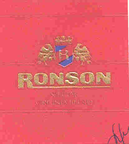 Paraqitja e markës RONSON