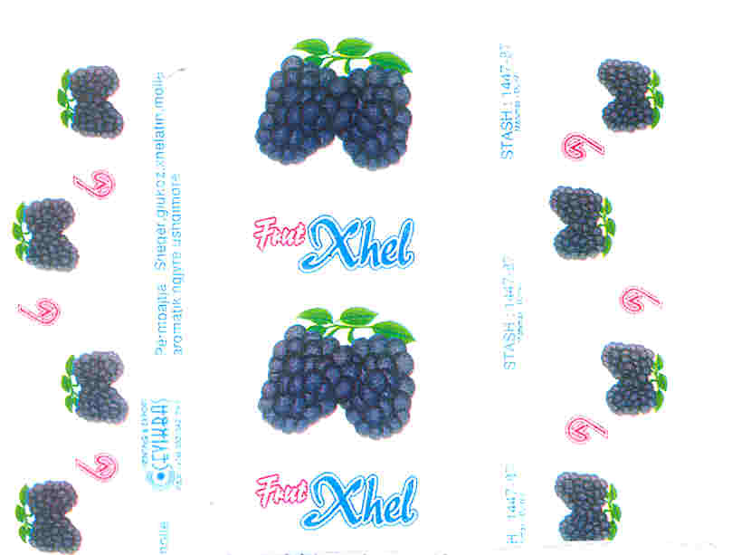 Paraqitja e markës (frut xhel)