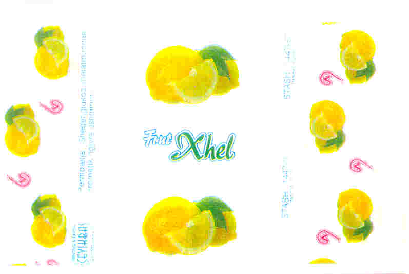 Paraqitja e markës (frut xhel)