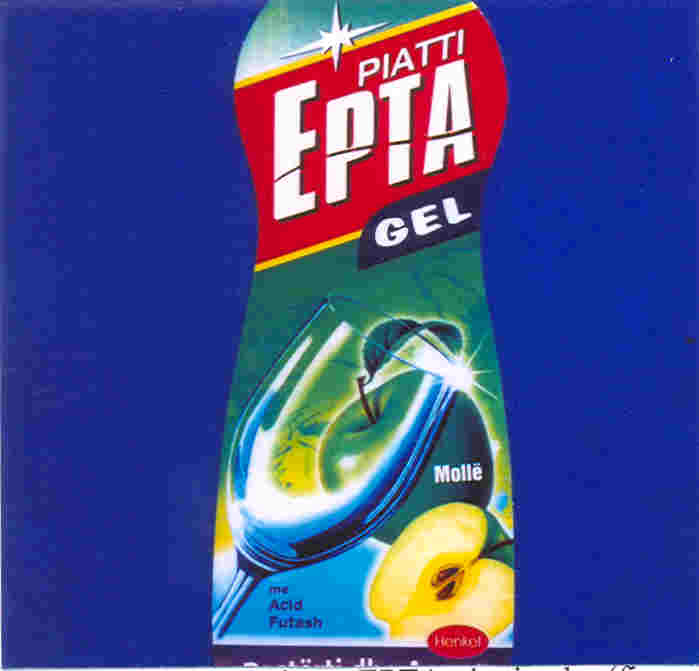 Paraqitja e markës EPTA piatti gel