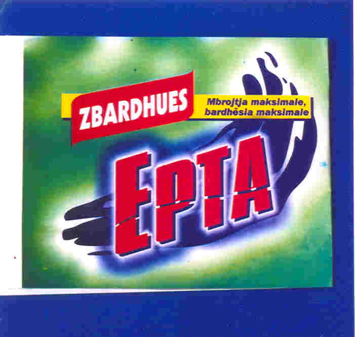 Paraqitja e markës EPTA zbardhues