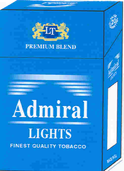 Paraqitja e markës ADMIRAL LIGHTS