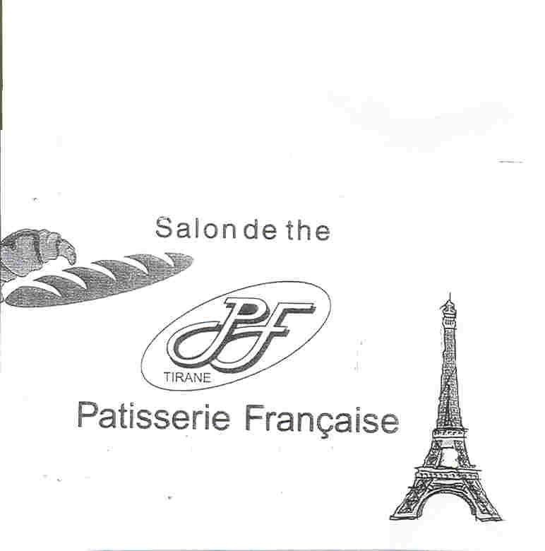 Paraqitja e markës PF -Salon de thé et patisserie francaise