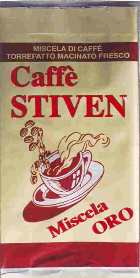 Paraqitja e markës Caffe STIVEN