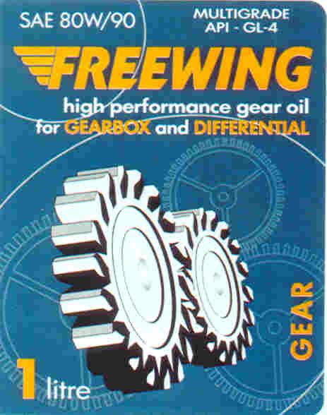 Paraqitja e markës FREEWING gear & figure (jeshile; portokalli)
