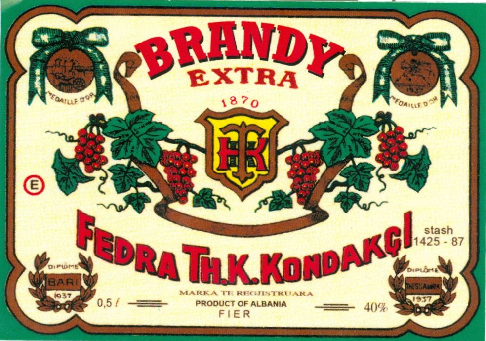 Paraqitja e markës FEDRA TH.K. KONDAKCI