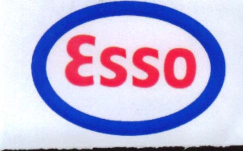 Paraqitja e markës ESSO OVAL