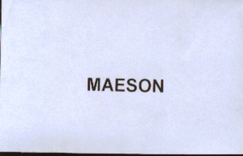 Paraqitja e markës MAESON