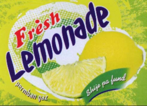 Paraqitja e markës FRESH LIMONADE