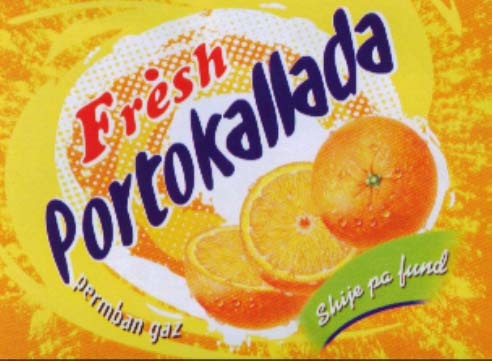 Paraqitja e markës FRESH PORTOKALLADA