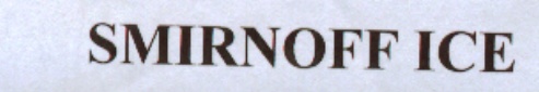 Paraqitja e markës SMIRNOFF ICE