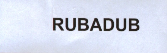 Paraqitja e markës RUBADUB