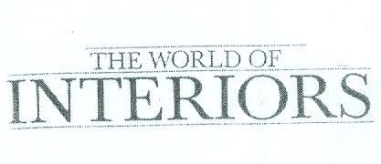 Paraqitja e markës THE WORLD OF INTERIORS