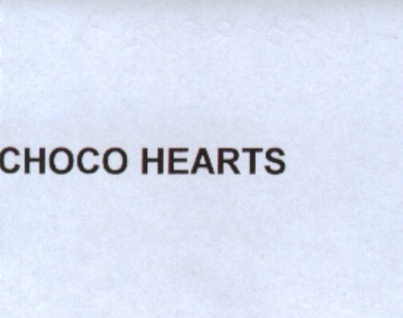 Paraqitja e markës CHOCO HEARTS