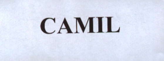 Paraqitja e markës CAMIL