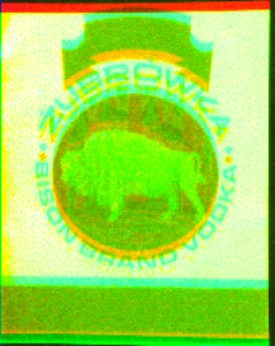 Paraqitja e markës ZUBROWKA BISON BRAND VODKA