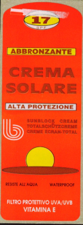 Paraqitja e markës BEBA CREMA SOLARE