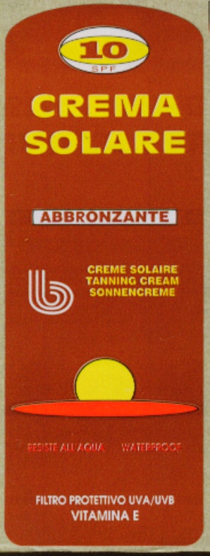 Paraqitja e markës BEBA CREMA SOLARE