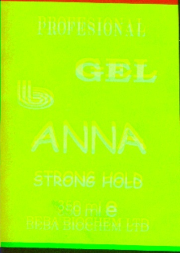 Paraqitja e markës ANNA GEL