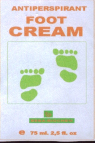 Paraqitja e markës BEBA FOOT CREAM