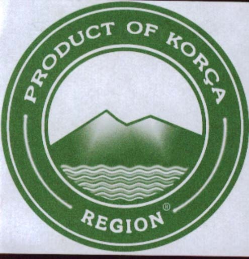 Paraqitja e markës Product of Korca Region