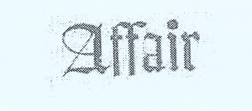 Paraqitja e markës AFFAIR