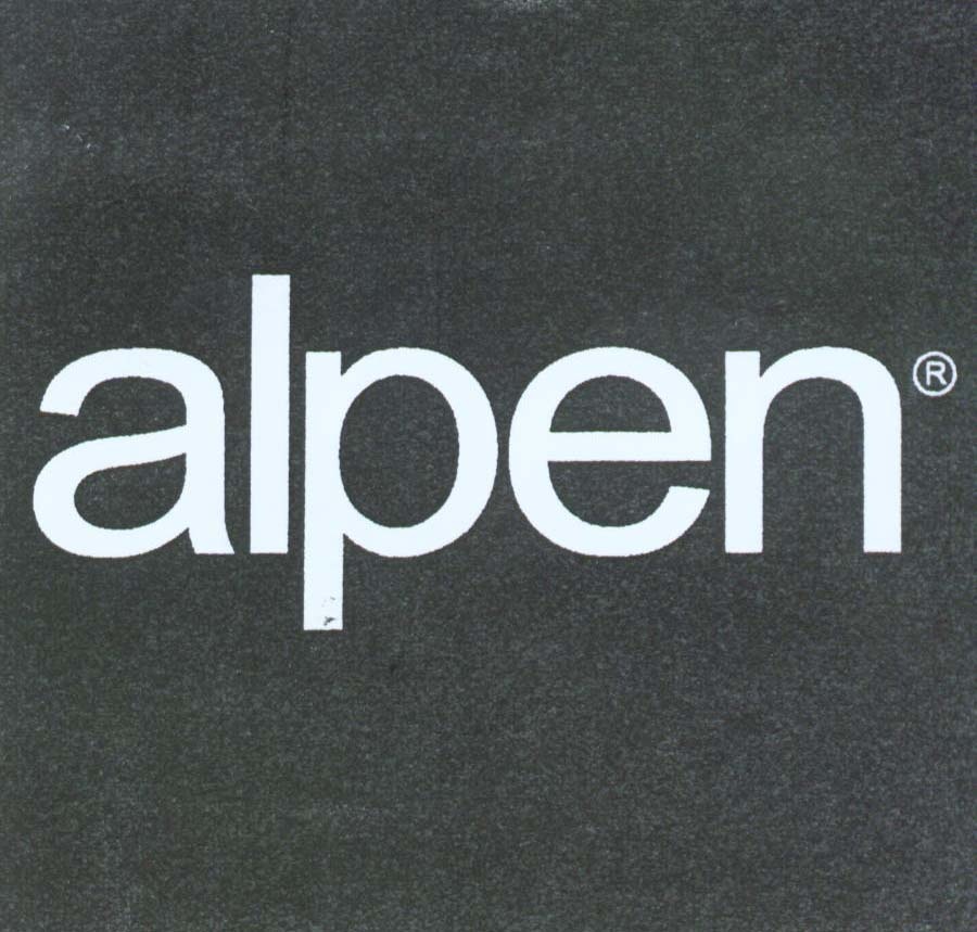 Paraqitja e markës alpen