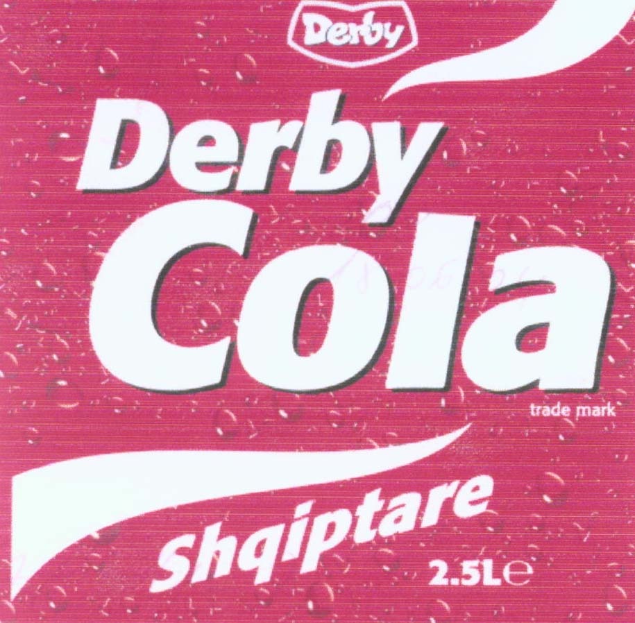 La reproduction de la marque DERBY COLA SHQIPTARE