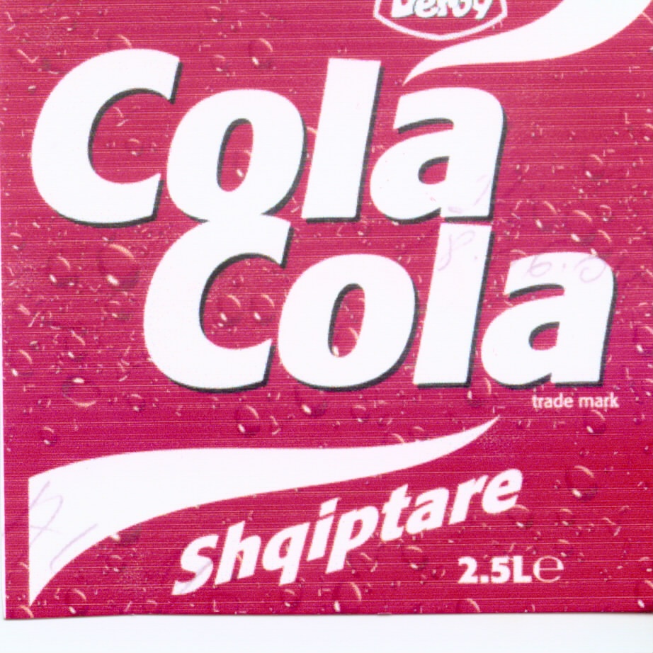 Paraqitja e markës Cola - Cola