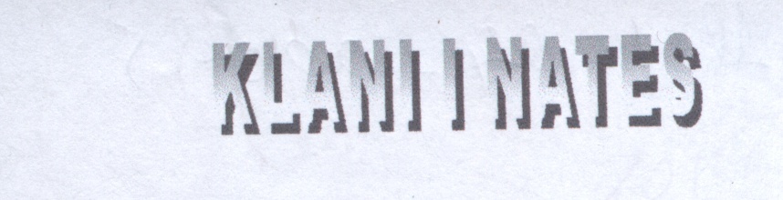 Paraqitja e markës KLANI I NATES