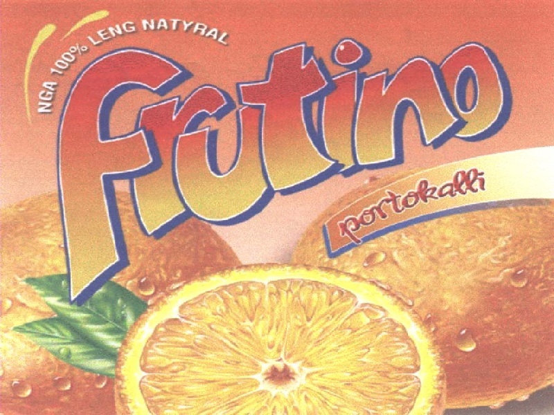 Paraqitja e markës Frutino portokalli