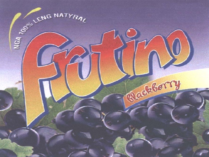 Paraqitja e markës Frutino blackberry
