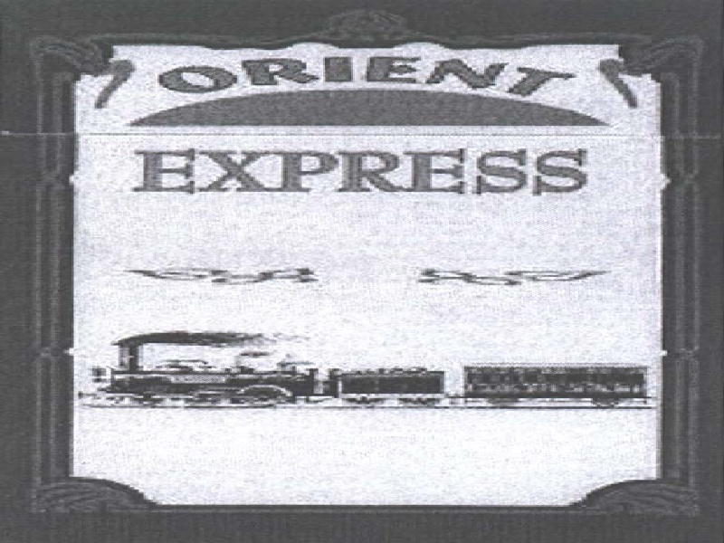 Paraqitja e markës ORIENT EXPRESS(fjale,fantazi dhe vizatim)