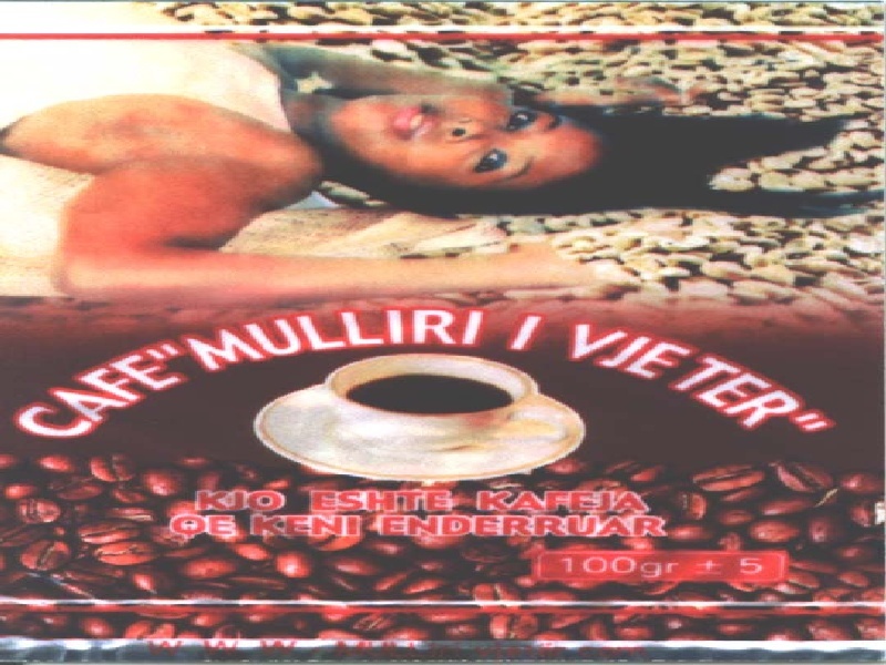 Paraqitja e markës Cafe MULLIRI I VJETER