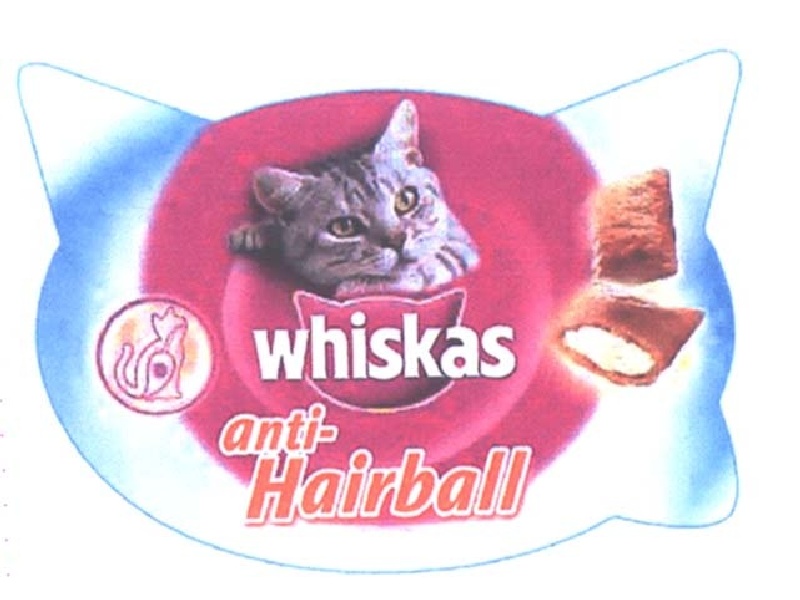 Paraqitja e markës WHISKAS ANTI-HAIRBALL