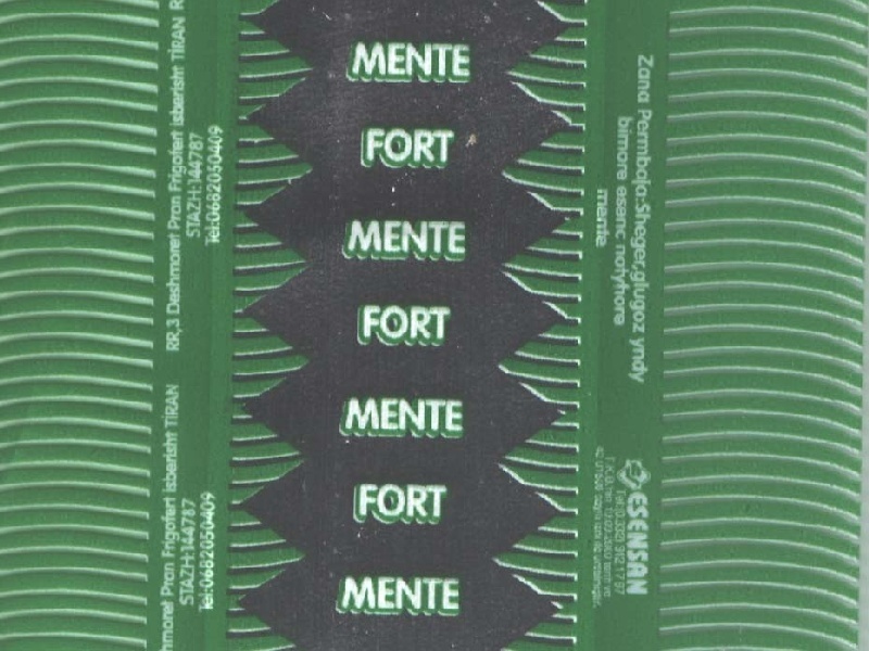Paraqitja e markës MENTE FORT