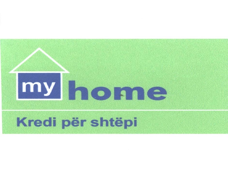 Paraqitja e markës MY HOME-KREDI PER SHTEPI