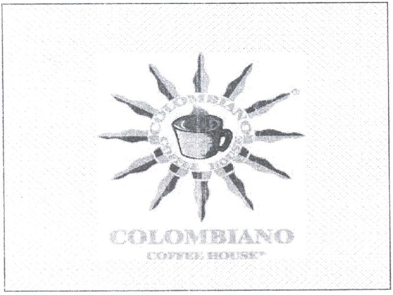 Die Wiedergabe der Marke COLOMBIANO COFFEE HOUSE