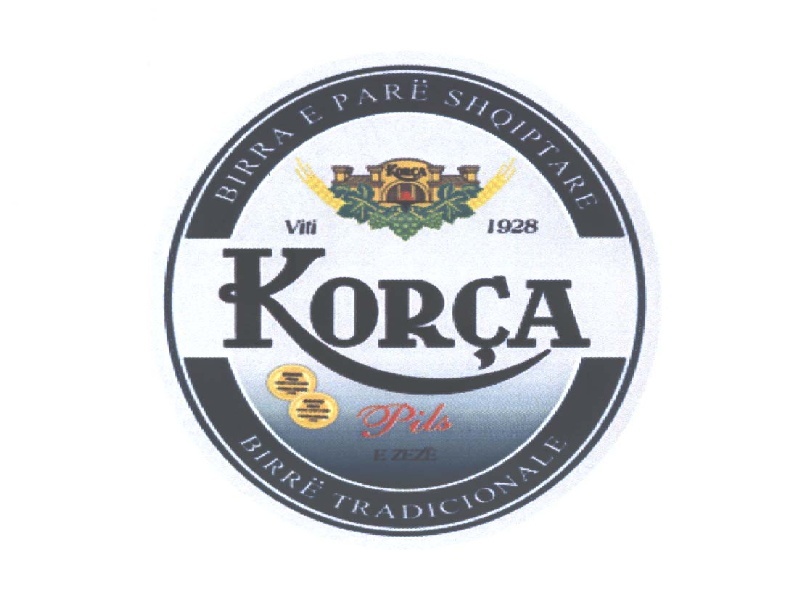 Paraqitja e markës KORÇA PILS - E ZEZE