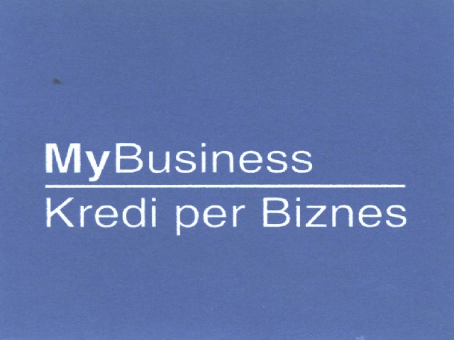 Paraqitja e markës MY BUSINESS-KREDI PER BIZNES