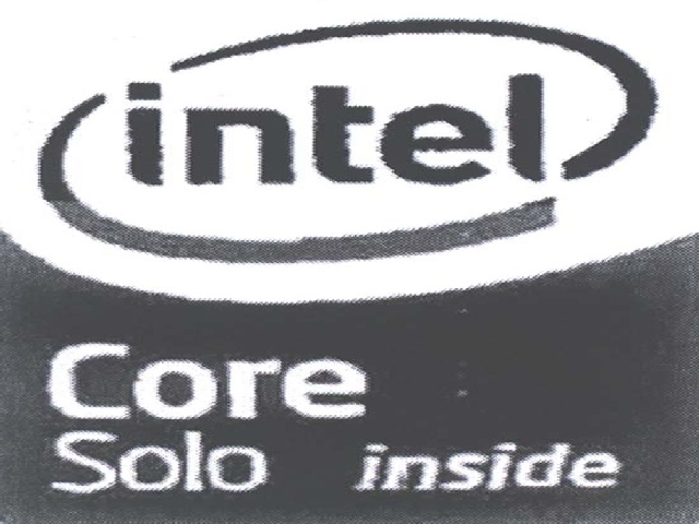 Paraqitja e markës INTEL CORE SOLO INSIDE