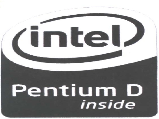 Paraqitja e markës INTEL PENTIUM D INSIDE