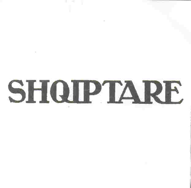 Paraqitja e markës SHQIPTARE